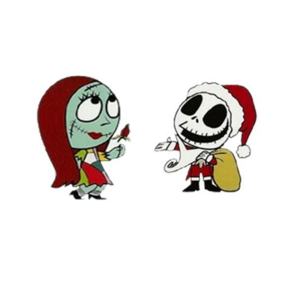 Jack &‎ Sally Christmas Earrings